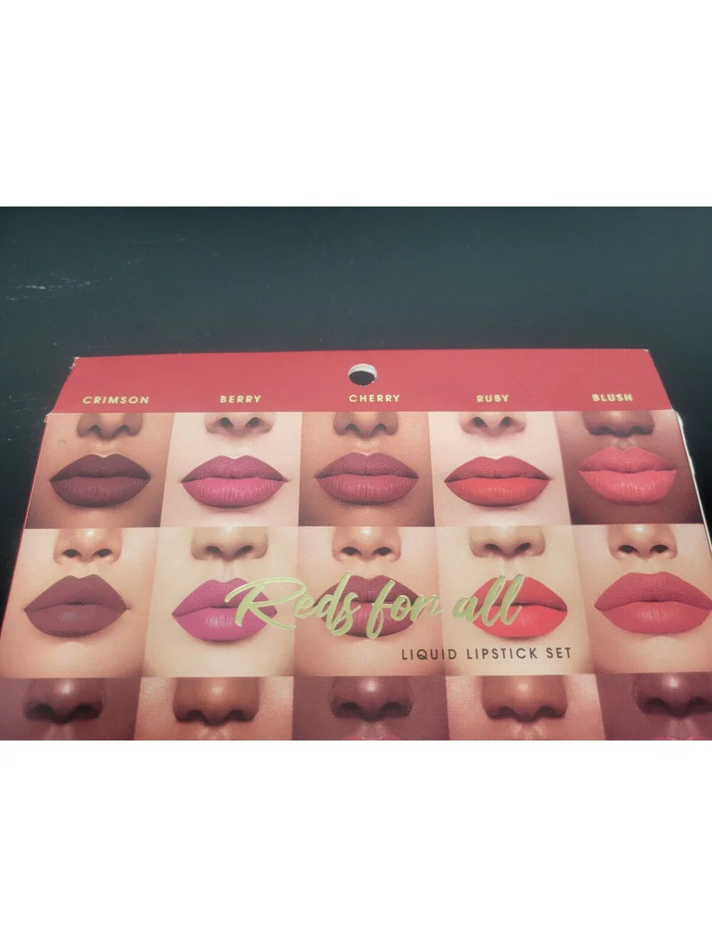 Michael Giordano Liquid Lipstick 5 Color Set 